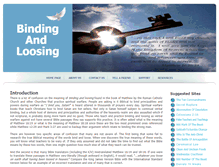 Tablet Screenshot of bindingandloosing.com